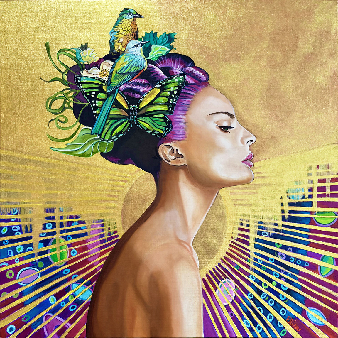 24x24 oil on linen